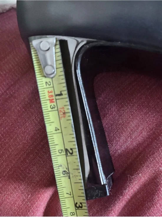 Amalfi Black with hint of deep Midnight Blue Block Heel Pumps - Picture 6 of 8